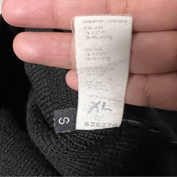 Versace Knitted Wool Half Zip Sweater - Picture 9 of 14